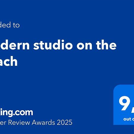 טקורונטה Modern Studio On The Beach מראה חיצוני תמונה